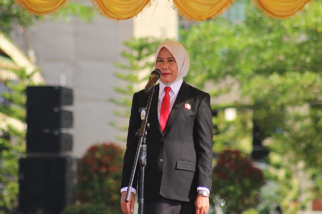 Wabup Inhil Yuliantini Pimpin Upacara Peringatan Hari Kebangkitan Nasional